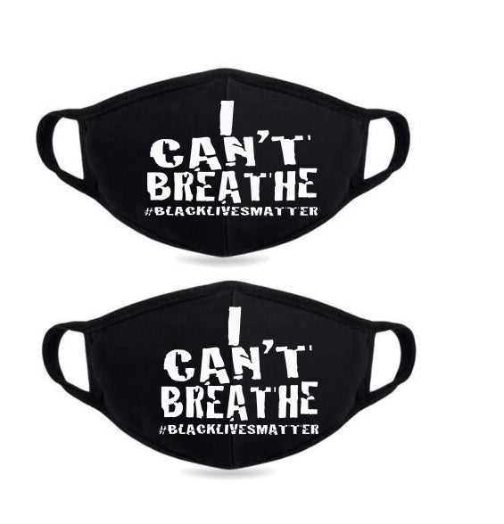 I CAN'T BREATHE 2020 Mask